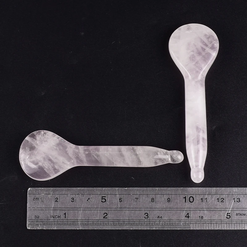 Светильник розовый Рок Кварцевый Массажная палочка натуральный камень