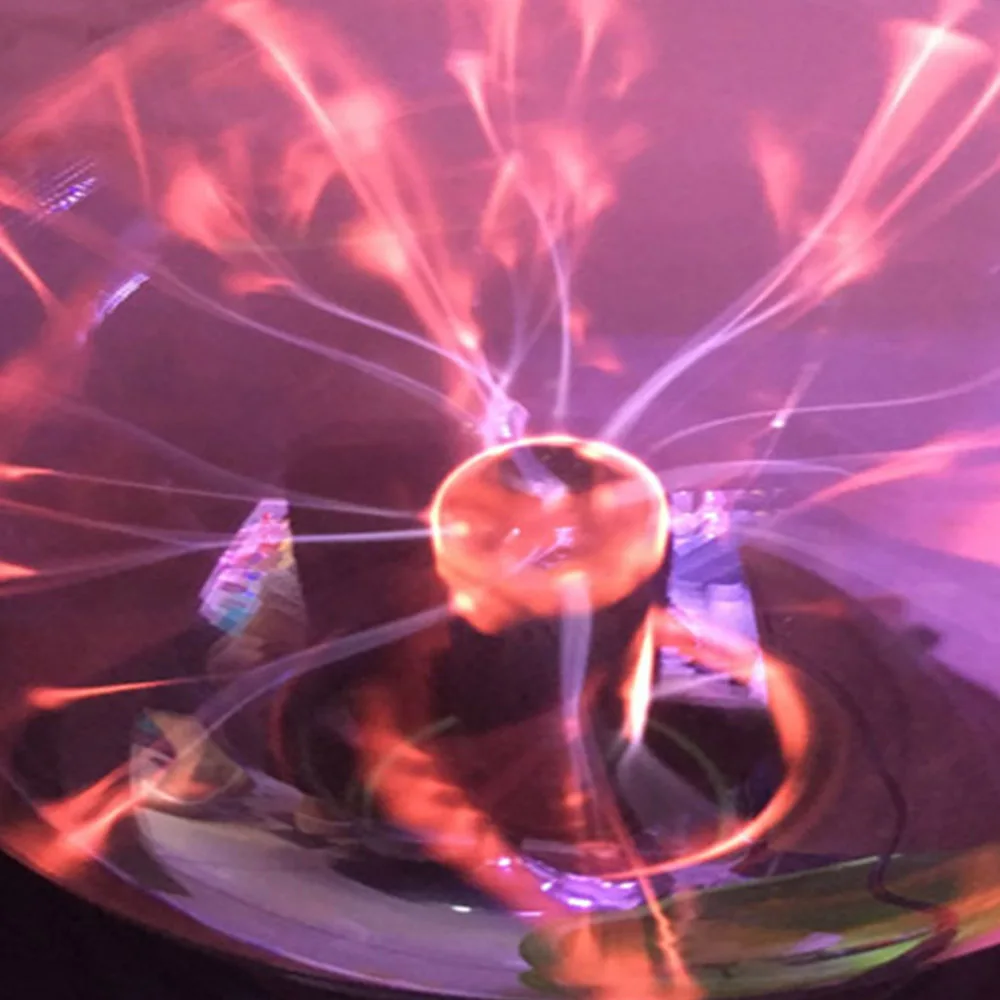 USB плазменный шар антистресс трюки гаджет фантазия Soecery зеленая лягушка плюшевые