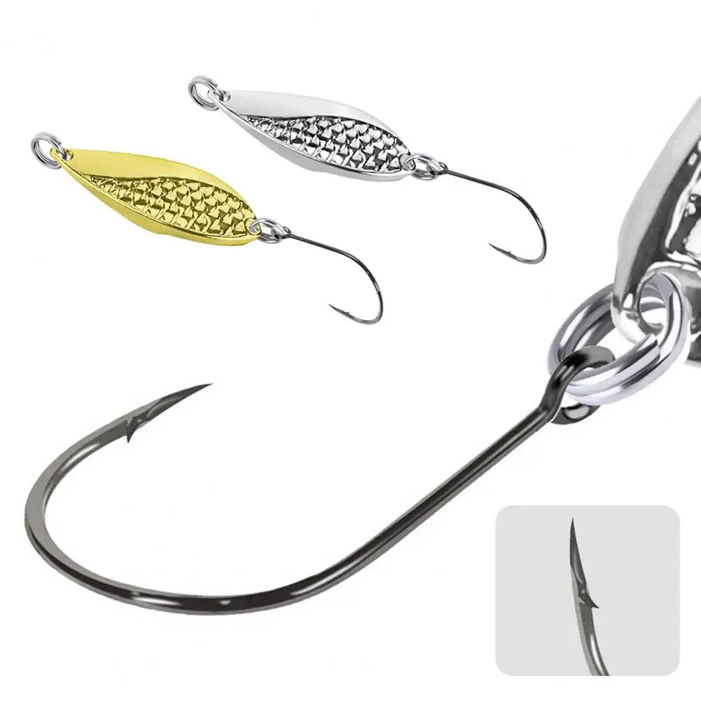5 шт./компл. Высококачественная жесткая блесна-змея блесна-ложка металлические