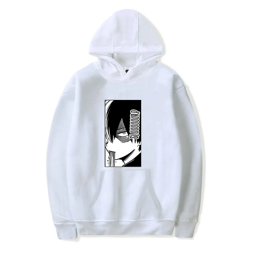 

Todoroki Hooded Sweatshirt My Hero Academia Casual Anime Cosplay Men Streetwear Hoodie Sweatshirt Women Fashion Pullover