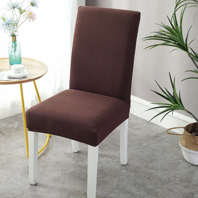 

Эластичные эластичные Чехлы для обеденных стульев, моющиеся Чехлы, защитные пыленепроницаемые мебельные Декорации для свадьбы, банквечерн...