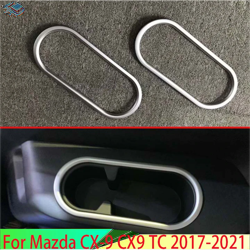 Для Mazda CX-9 CX9 TC 2017 2018 2019 2021 декоративные аксессуары ABS хромированные матовые для