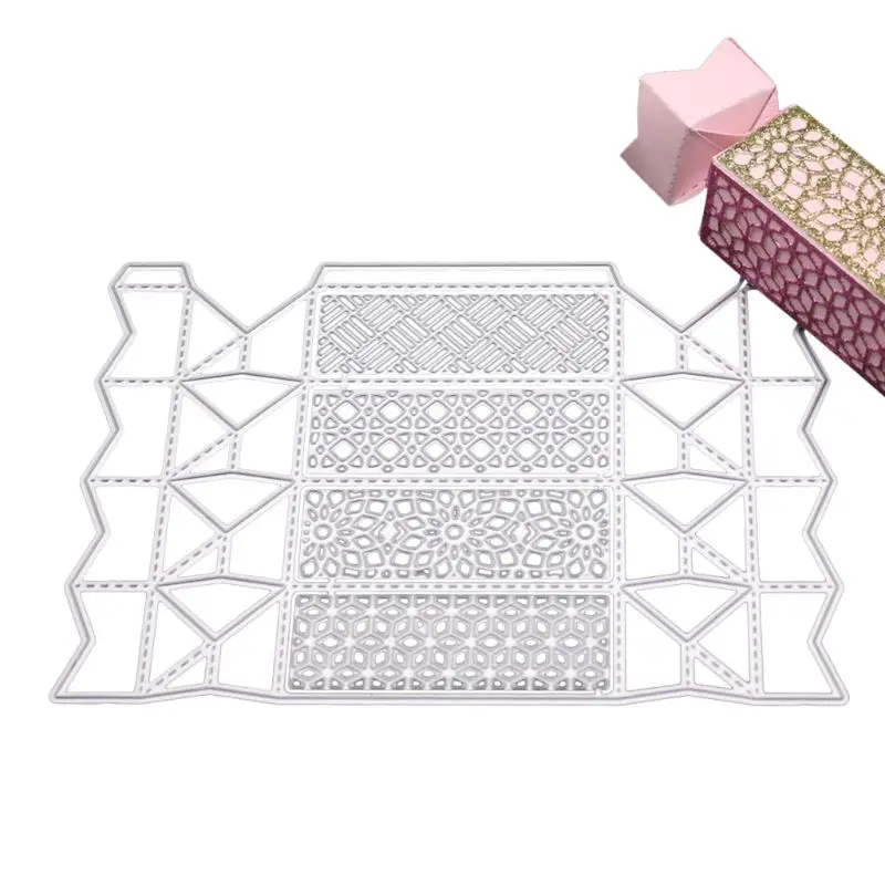 

Creative Candy Box Metal Cutting Dies Stencil DIY Scrapbooking Album Stamp Paper Card Embossing Decor Crafts 85LA