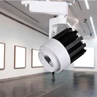 Светодиодный Трековый светильник KHLITEC 15 Вт 20 Вт 30 Вт 36 Вт, потолочный светильник с монолитным блоком светодиодов для подвесного кухонного магазина одежды, магазина обуви