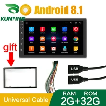2 Din 2GB 32GB ROM 2.5D Screen Android 10.0 Car radio Multimedia Video Player Universal Stereo GPS MAP For Toyota Nissan Suzuki