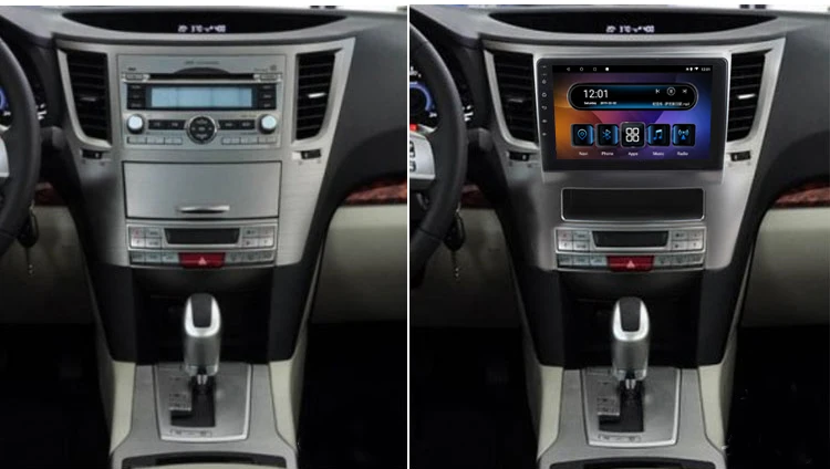 Автомобильный видеоплеер с GPS навигацией 9 &quot 4 Гб ОЗУ 32 ПЗУ Android для Subaru Outback Legacy 2009