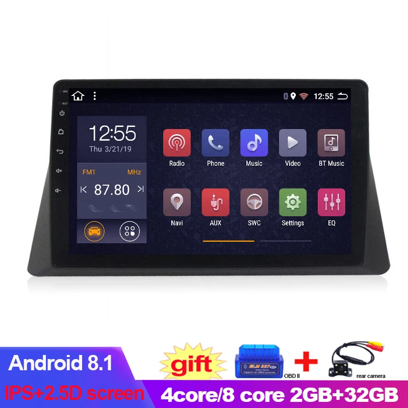 10 1 дюймовый 8 ядерный IPS + 2.5D Android 2 32G автомобильный DVD GPS навигатор для Honda Accord 2008 2009