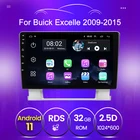 Автомобильный плеер CARPLAY, 2 Гб + 32 ГБ, 9 дюймов, Android 11, для Buick Excelle 2 2009-2015, для Opel Astra J 2009-2017, радио, видео плеер, Рулевое управление