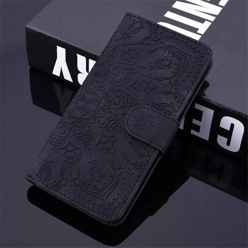 Black Чехол для iphone 11 Pro X XR XS Max Fundas кожаный чехол для iphone 6 7 8 6s Plus роскошный флип-бумажник с отделением для карт - Цвет: Black