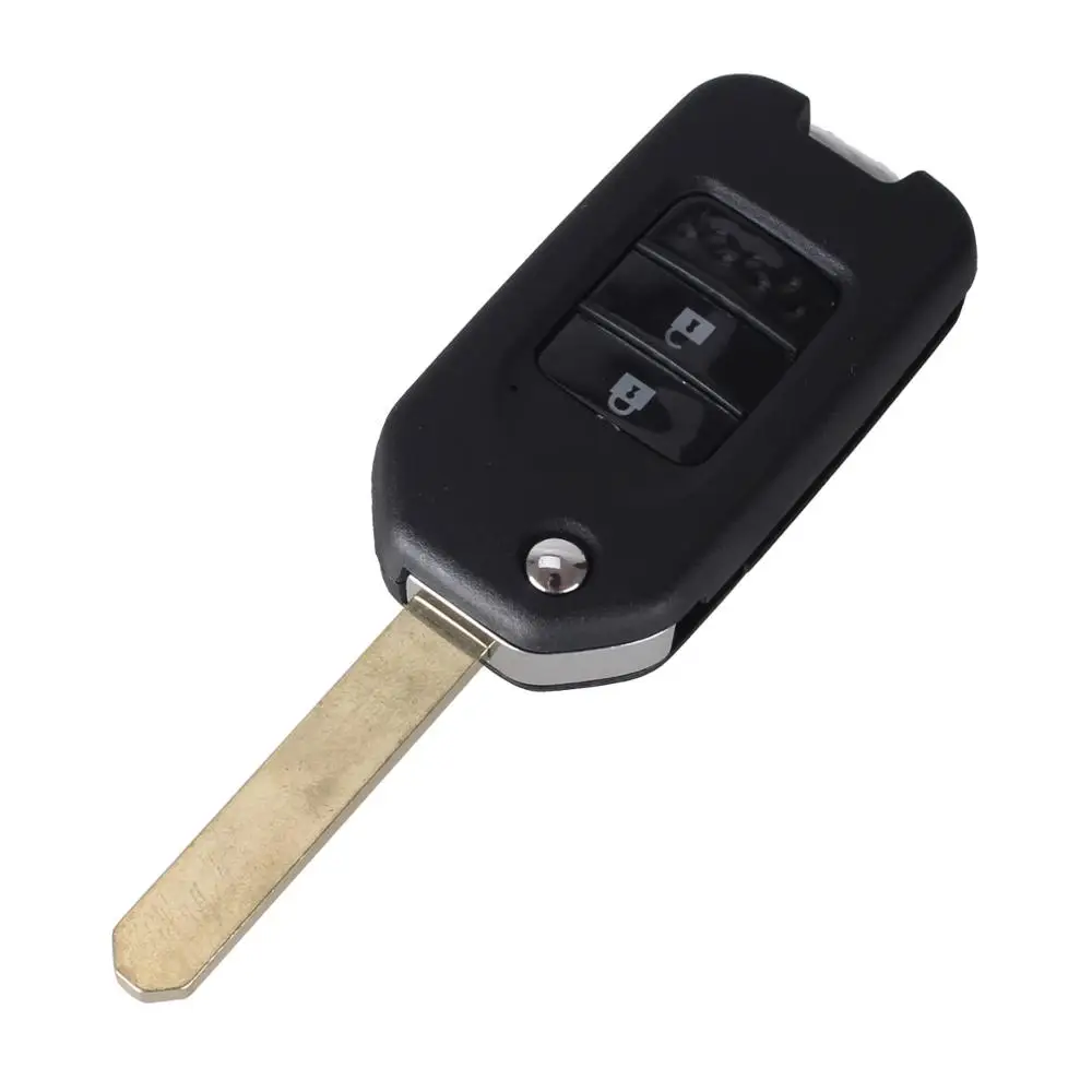 KEYYOU для 2014 HONDA CRIDER JADE CIVIC ACCORD CITY ODYSSEY Складной флип-чехол с дистанционным