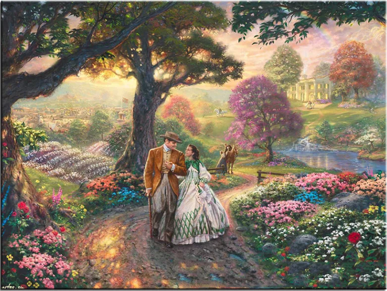 

Gone with the wind 5D DIY quality full diamond painting embroidery cross stitch art kits home decor gift