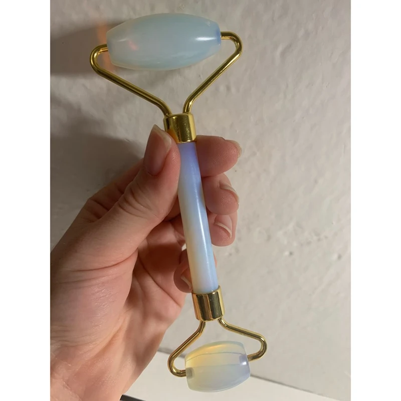 Инструмент для лифтинга лица с опаловым роликом массажный ролик набор ухода за