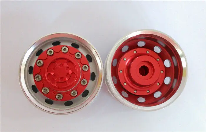 

1/14 RC Tractor Model Upgraded Front Wheel Hub a for 1/14 RC Tamiye Truck TH01380-SMT4