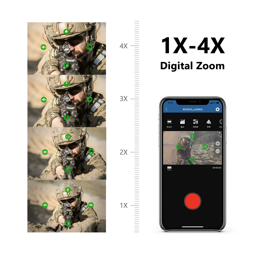 RunCam Сфера топливный фильтр грубой очистки 2 4K Airsoft Камера цифровой зум по