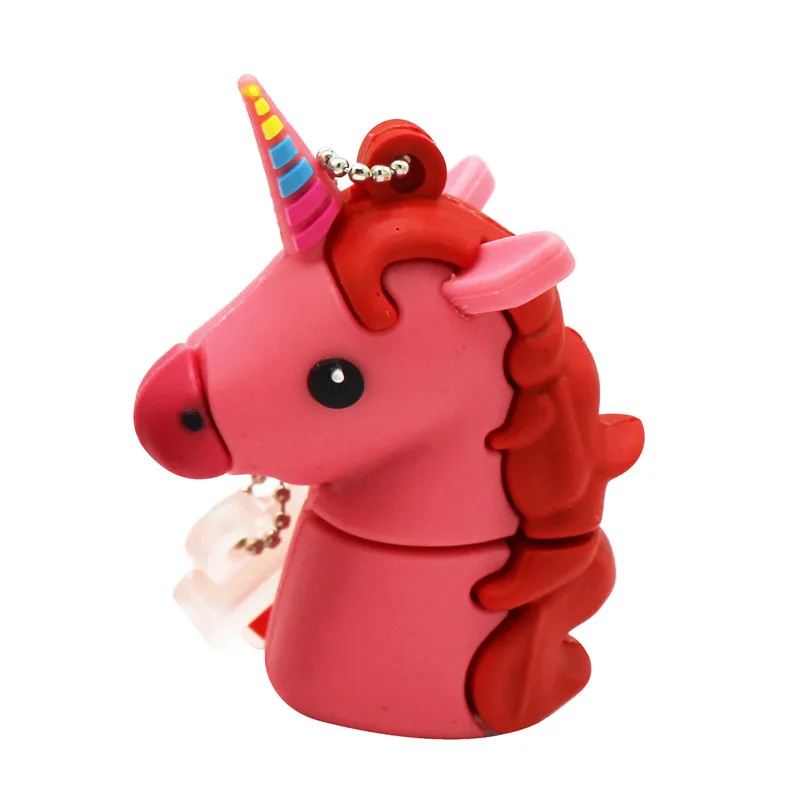 USB флеш накопитель TEXT ME в виде милых мультяшных животных единорог 6 стилей 4 ГБ 8 16 32