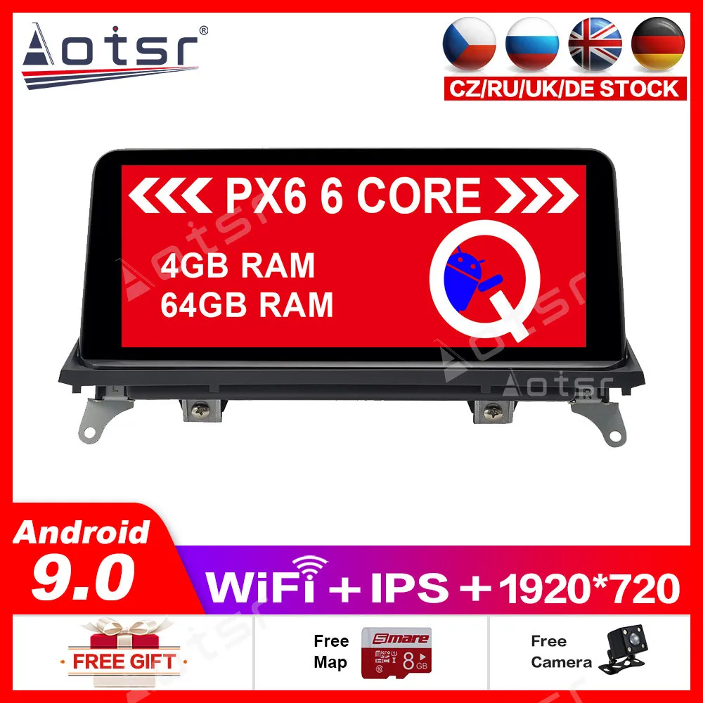 

Digital Multimedia Receiver for BMW X5 X6 E70 E71 2007-2010 with CCC Autostereo Head Unit 10.25 Inch Touchscreen Android 10.0