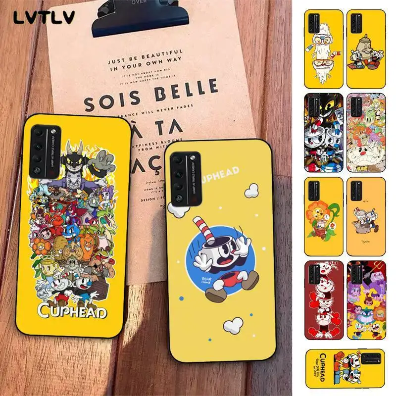 Мягкий чехол для телефона LVTLV Cuphead Huawei Honor 8x9 10 20 V 30 pro lite view 7A 9lite PLAY | Мобильные