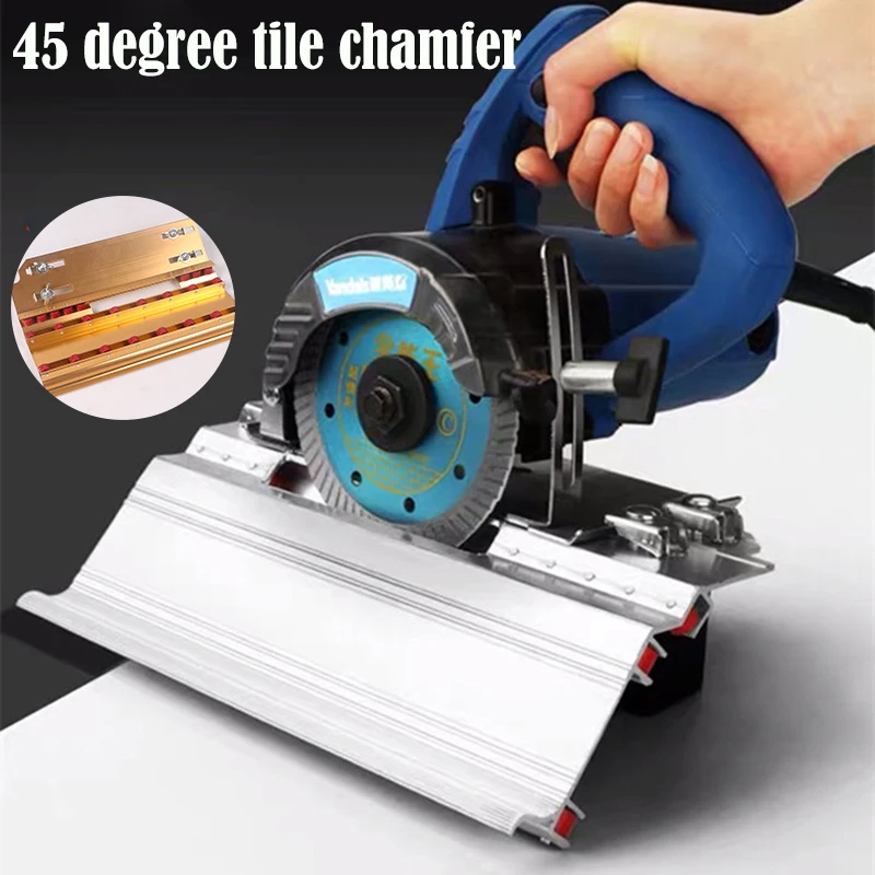 45 Degree Cutting Machine Ceramic Tile Beveled Miter Electric Chamfer Frame Mount Saw Seat 1PC New | Инструменты