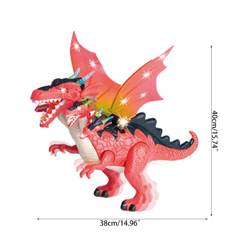 

Electric dinosaur children's puzzle can be assembled toy simulation animal model toy with light