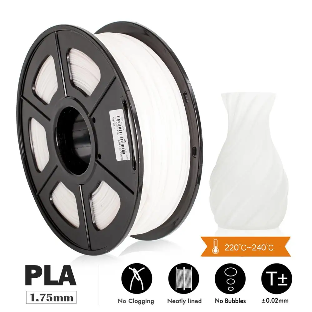 Enotepad PLA PLUS 3d Printer Filament Combo 3 Rolls/Set Sublimation PLA+ Material  With Rohs Reach Certificate 100% Tolerance