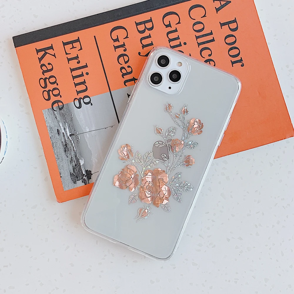 Чехол LOVECOM для телефона iPhone 11 Pro Max XR XS 7 8 Plus X мягкий прозрачный чехол с