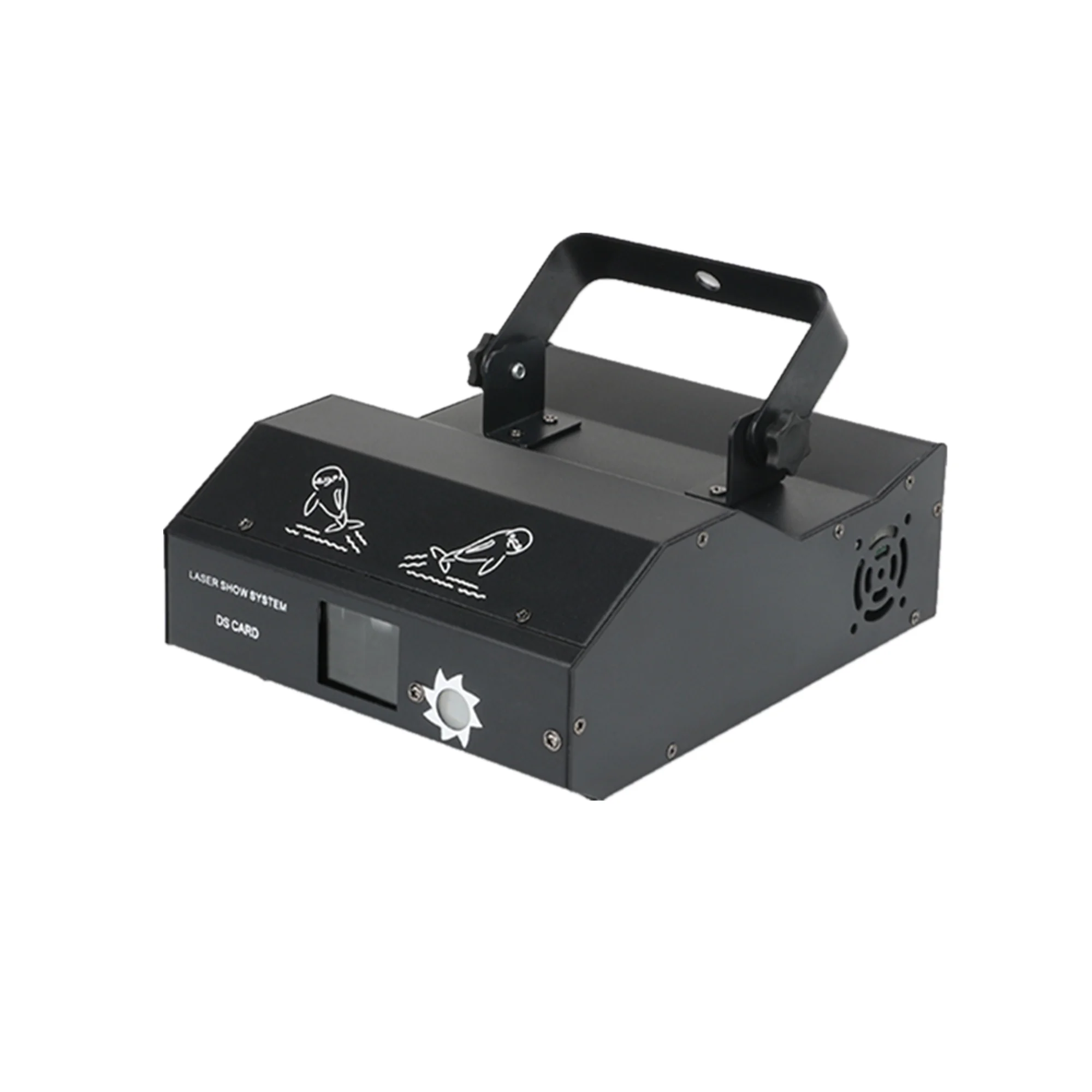 Полноцветный синий зеленый красный лазерный проектор для сценического