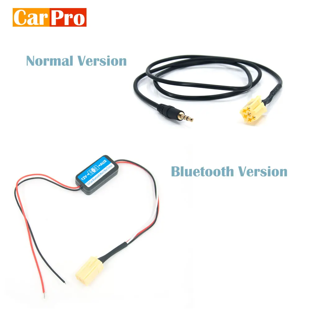 Автомобильный аудиовходной кабель беспроводной разъем Aux адаптер для