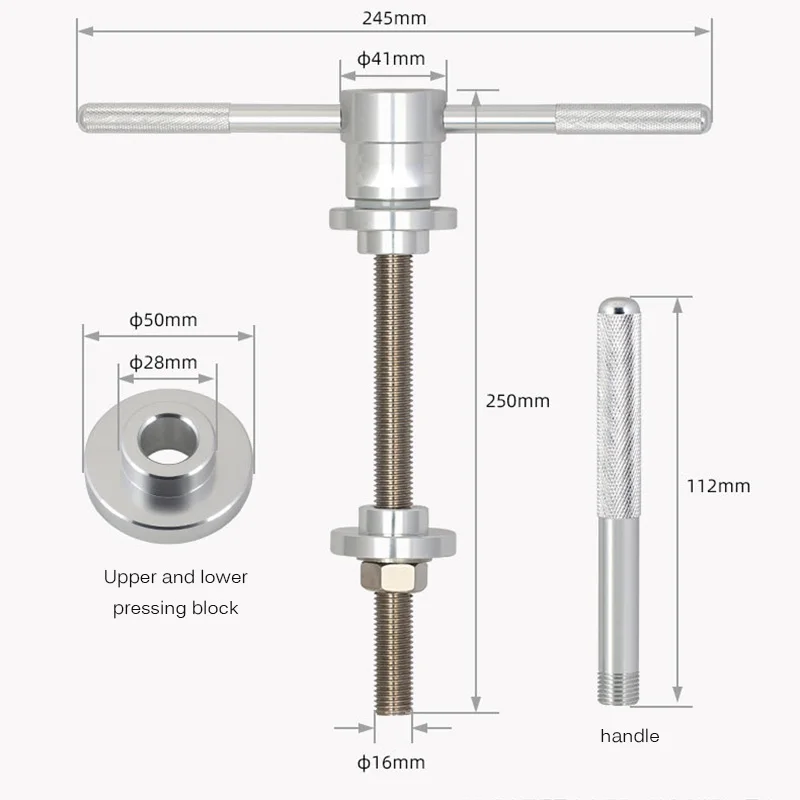 

Bicycle Headset Installation Dismount Tool Bike Bottom Bracket Cup Press Fit Install Tool Bicycle Headset Press Tool Repair Tool