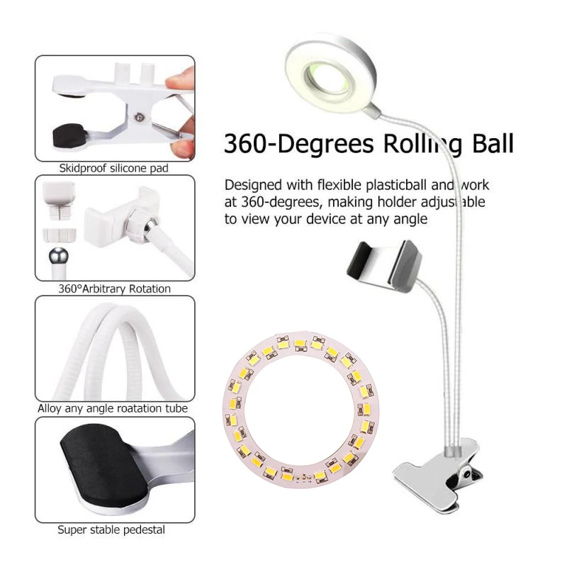 Монопод для селфи кольцо светильник с подставка держатель сотового телефона