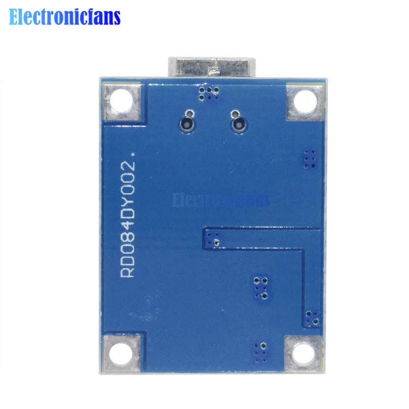 10 шт./лот Мини Micro type C USB 5V 1A 18650 TP4056 литиевый модуль зарядного устройства аккумулятора зарядная плата с защитой двойные функции