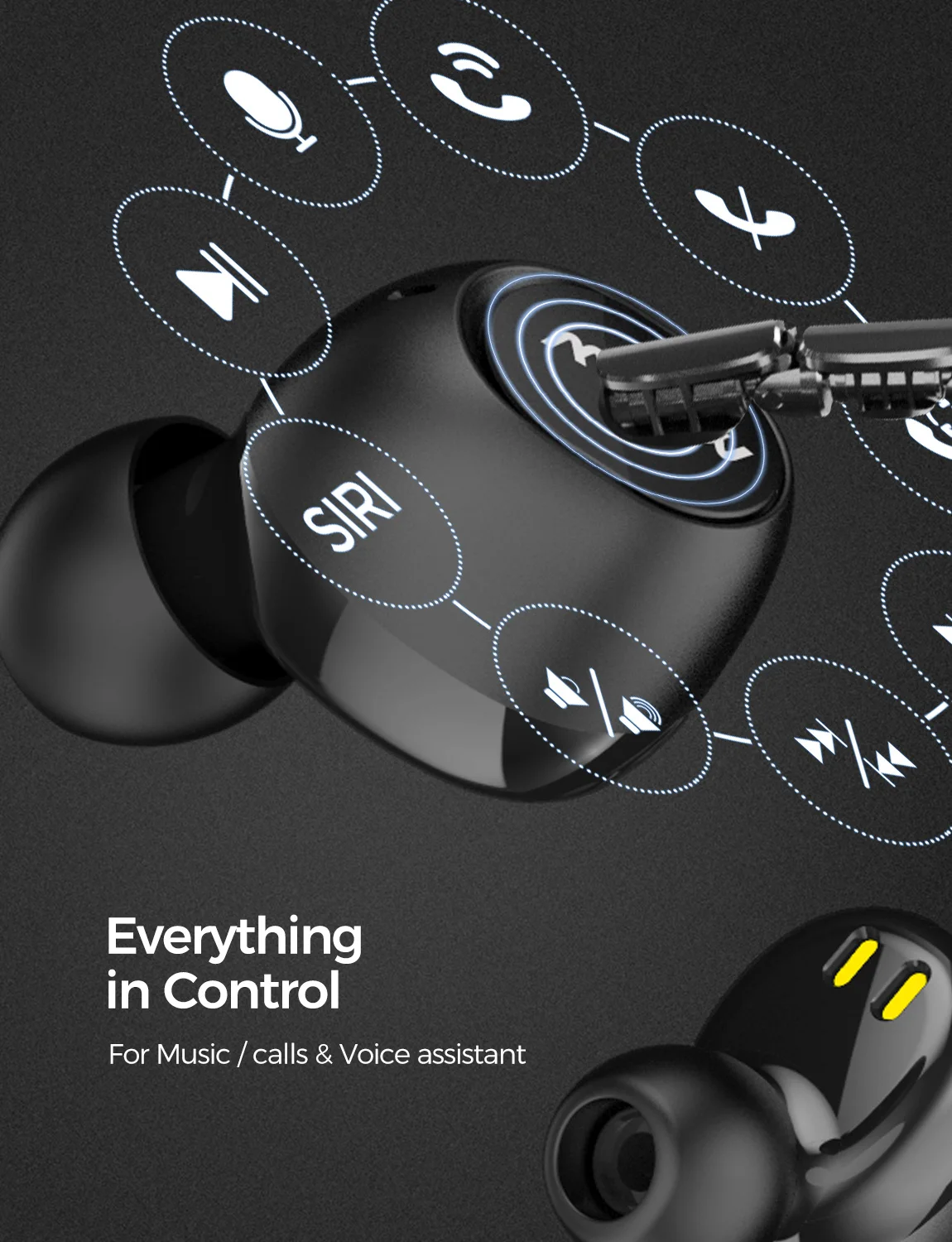mpow ipx7 waterproof t5m5 upgraded tws earphones wireless earbud bluetooth 5 0 support aptx 42h playing time for iphone samsung free global shipping