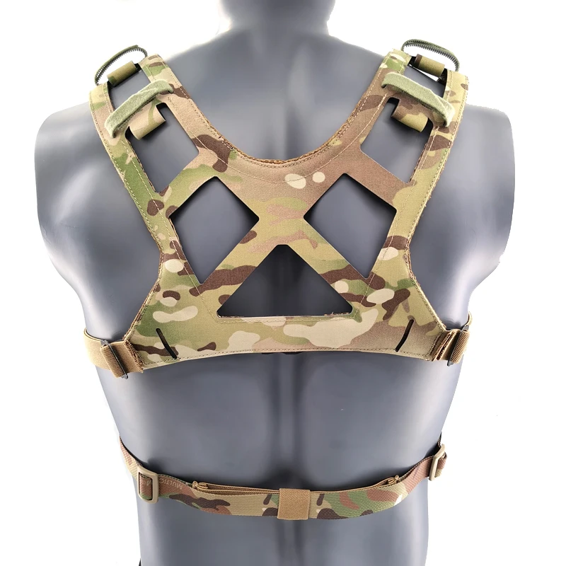 Multicam MK3 Tactical Chest Strap Military Chest Rig Vest Equipment Army Laser Cutting Combat D3CRM Carrier Strap Accessories