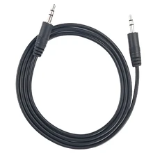 Стерео плоский аудиокабель 3 5 мм для компьютера MP3 телефона Aux