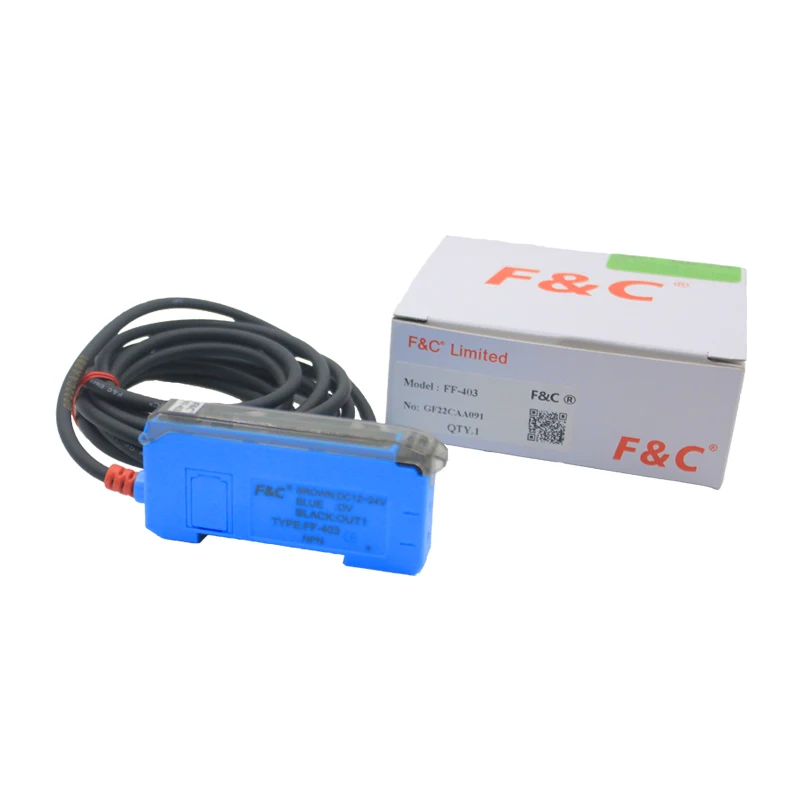 

Digital Display Fiber AmplifIer, Two Color 8 Numbers, LED Visible red light source photoelectric sensor amplifier