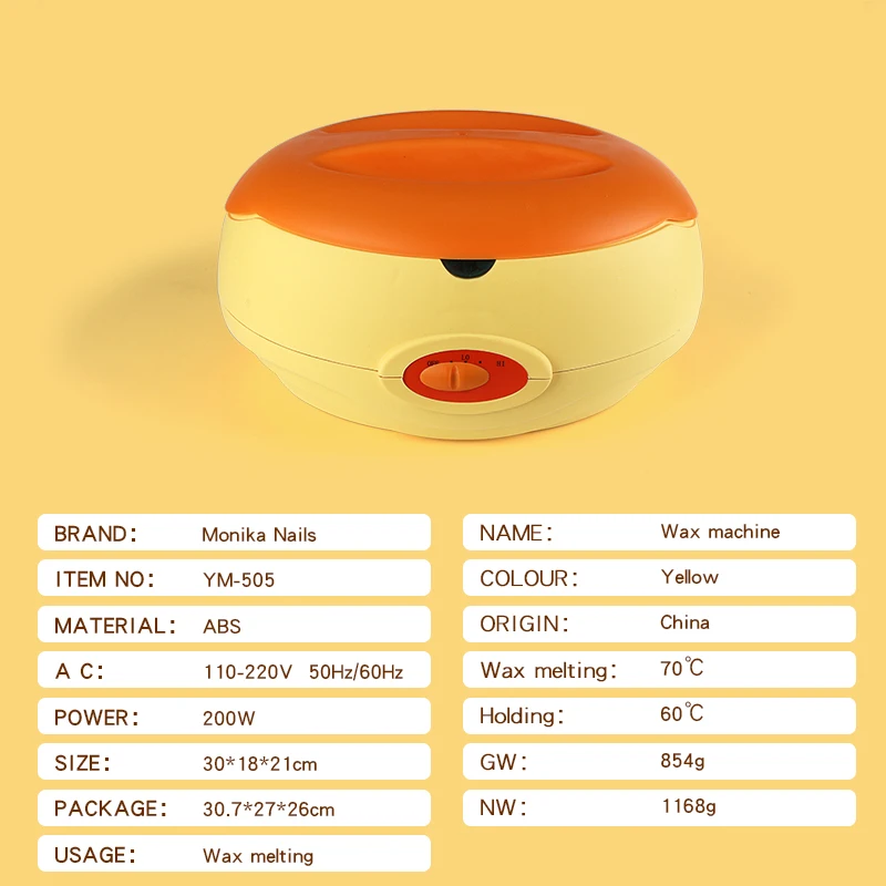 Парафиновая Тепловая терапия салон спа-машина для ухода за лицом Эпилятор ручной