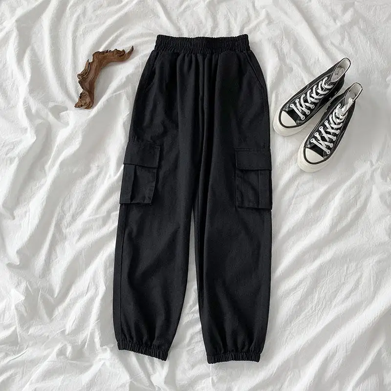 

Sister Fara New Spring Autumn Loose Jacket Fashion Female With Cargo Pants 2 Piece Set Tracksuit 2 Piece Pant Suits For Women