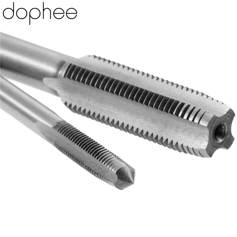 dophee 10Pcs Hand Tap Thread Wire Tapping M6*1.0/0.75 M7*1.0 M8*1.0/1.25 M10*1.25/1.5 M12*1.25/1.5/1.75 Tools torneira | Инструменты