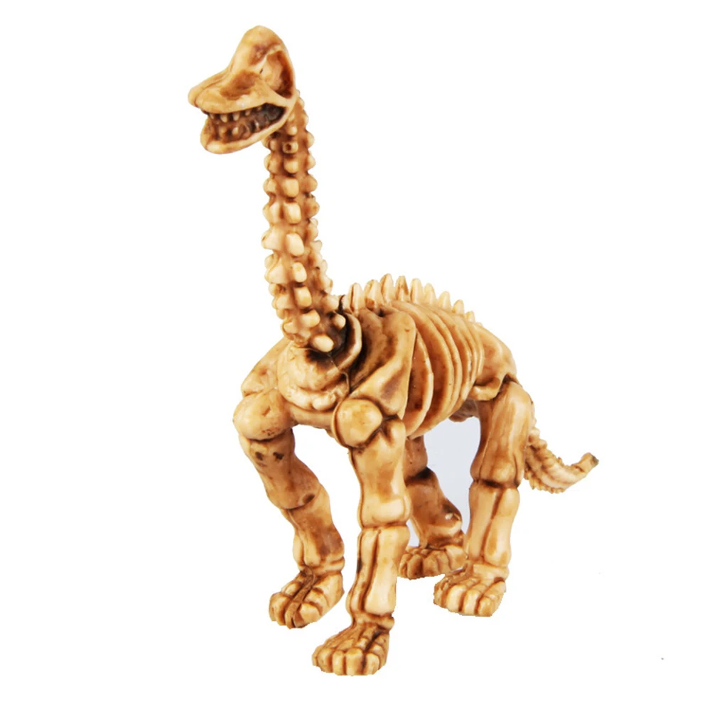 12 шт./компл. скелет динозавра фигурки Ассорти ископаемый цифры модель здания