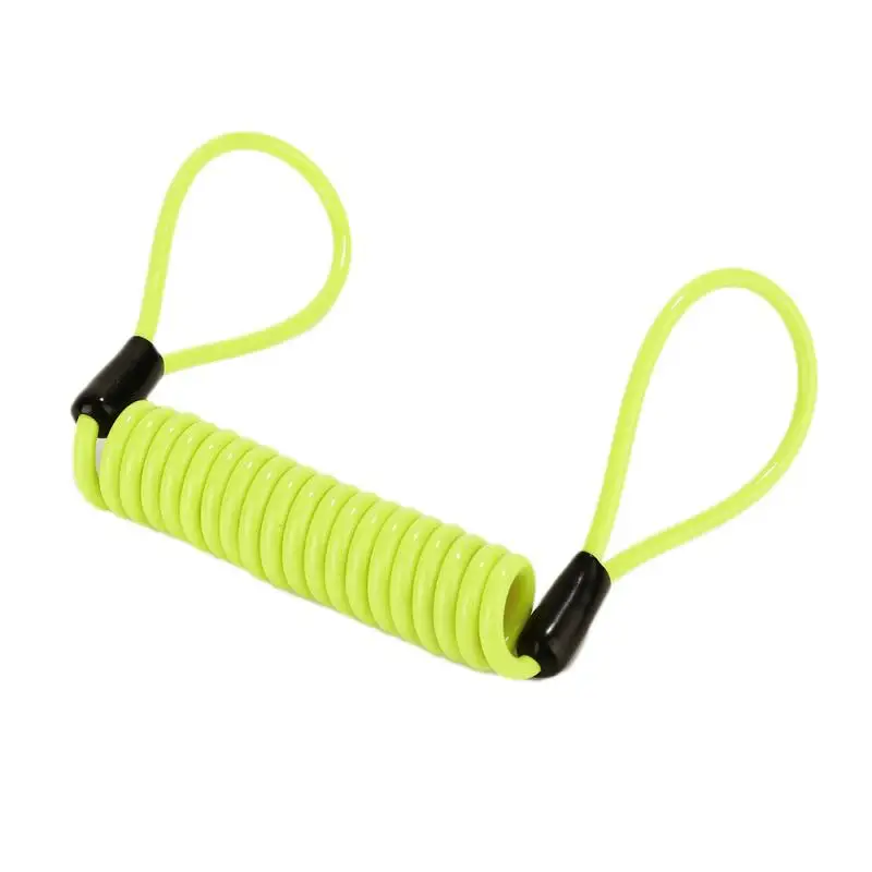 

120cm Alarm Disc Lock Security Anti Thief Motorbike Accessories Motorcycle Wheel Disc Brake Bag and Reminder Spring Cable