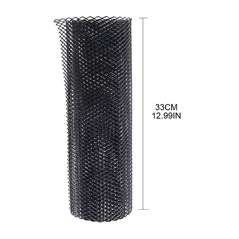 

6x12mm Universal Truck Car Grille Mesh Net Sheet Aluminum Hexagon Grill Body Front Bumper