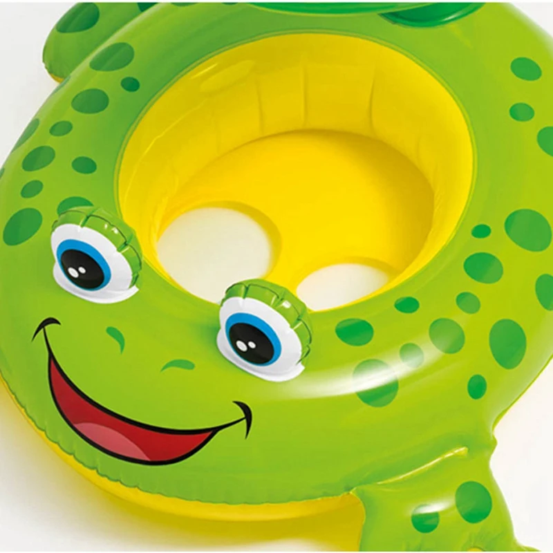 

Frog Umbrella Cap Baby Water Sunshade Inflatable Swimming Ring Inflatable Toys Pool Floats for Children Water Pool Rafts