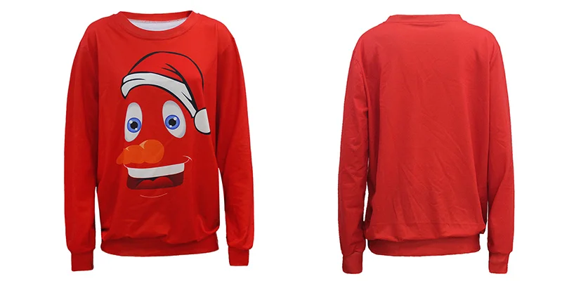 LISCN Christmas Man women Ugly Christmas Sweater Couple Watching Clothing Unisex Lovers for Men Autumn Winter New