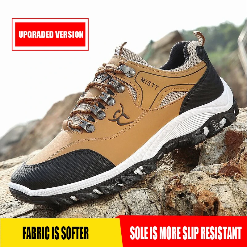 Hiking Shoes Men Outdoor Mountain Climbing Shoes Lightweight Trekking Sport Sneakers Male Hiking Boots Waterproof walking Shoes