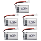 5 шт.лот 3,7 в 300 мАч Lipo аккумулятор для Udi U816 U830 F180 E55 FQ777 FQ17W Hubsan H107 Syma X11C FY530 RC батарея для дрона