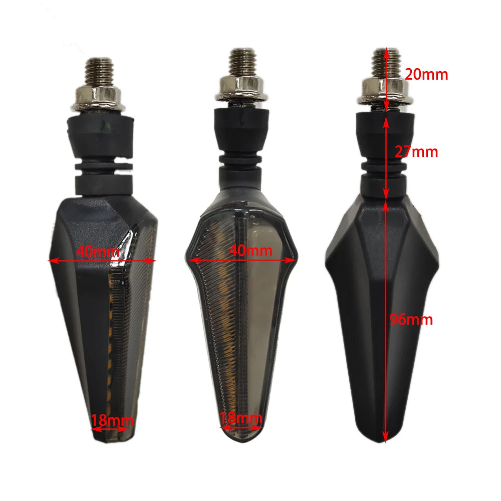 2 шт. универсальный мотоцикл 24 LED поворотные сигнальные огни яркие для Honda Harley Hayabusa
