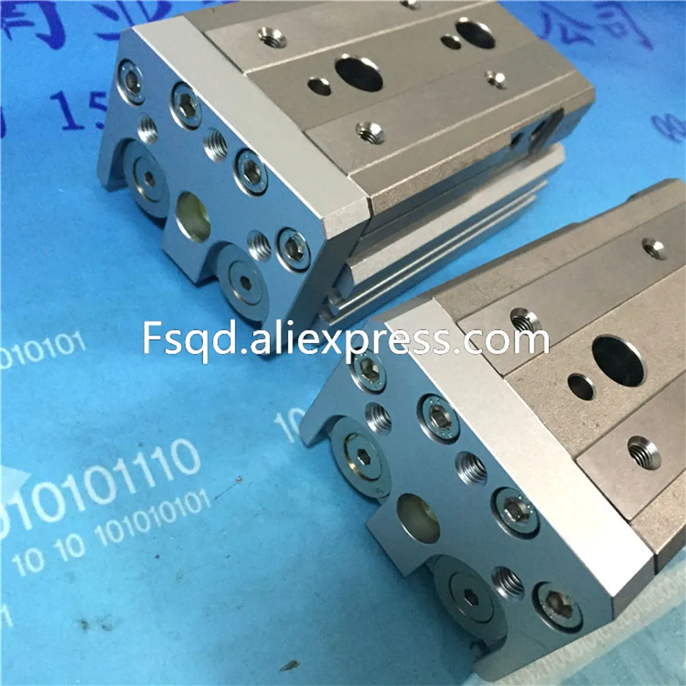 MXQ20-75A MXQ20-100A MXQ20-125A SMC Воздушный слайд стол цилиндр пневматический компонент серия