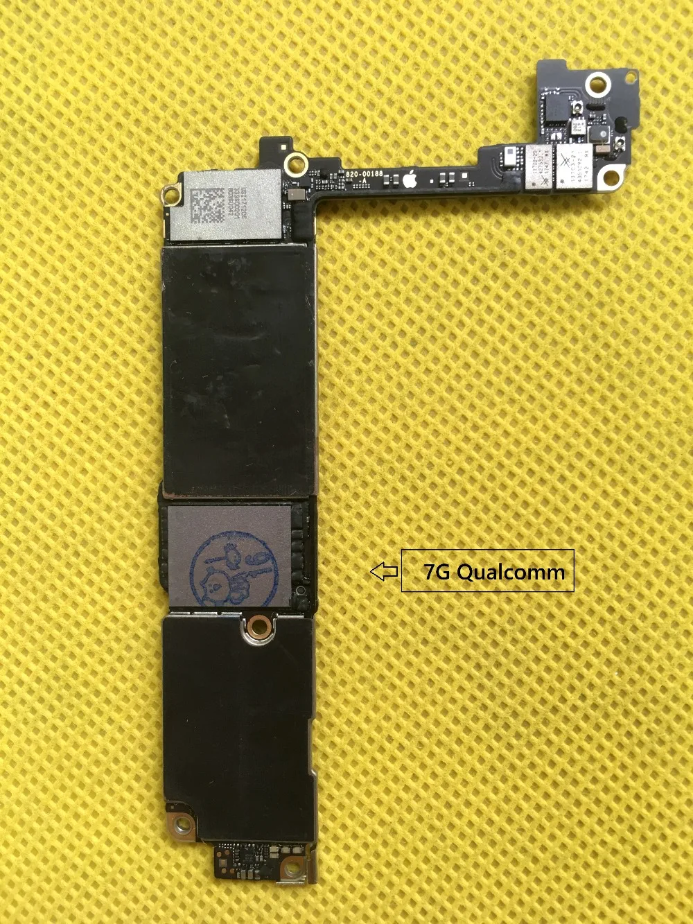 IPhone 7G практический совет для обмена комплект чипов, icloud доска удалена от ЦП и bb