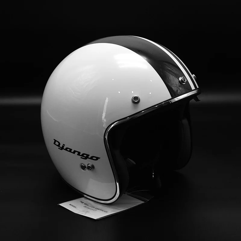 Universal Motorcycle Original Helmet For Peugeot Scooter Django Retro Half Helmet enlarge
