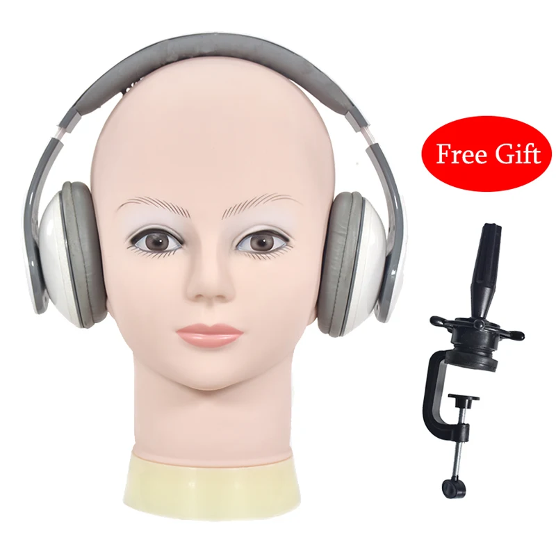 Облысающая головка для обучения парикмахерским искусствам и дисплей с
