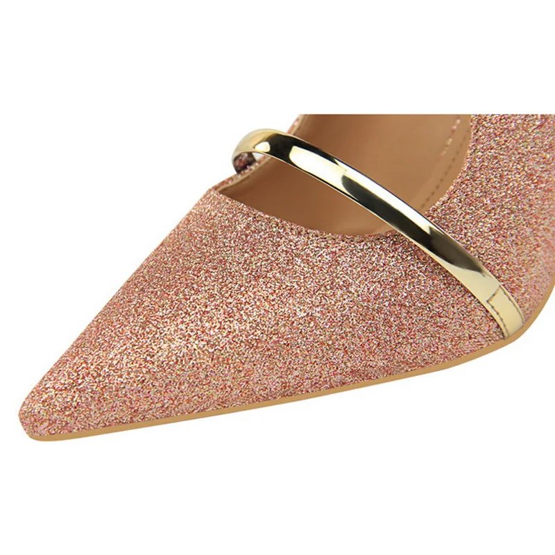 Обувь Bigtree Пикантные женские туфли-лодочки на полой подошве Шикарные свадебные